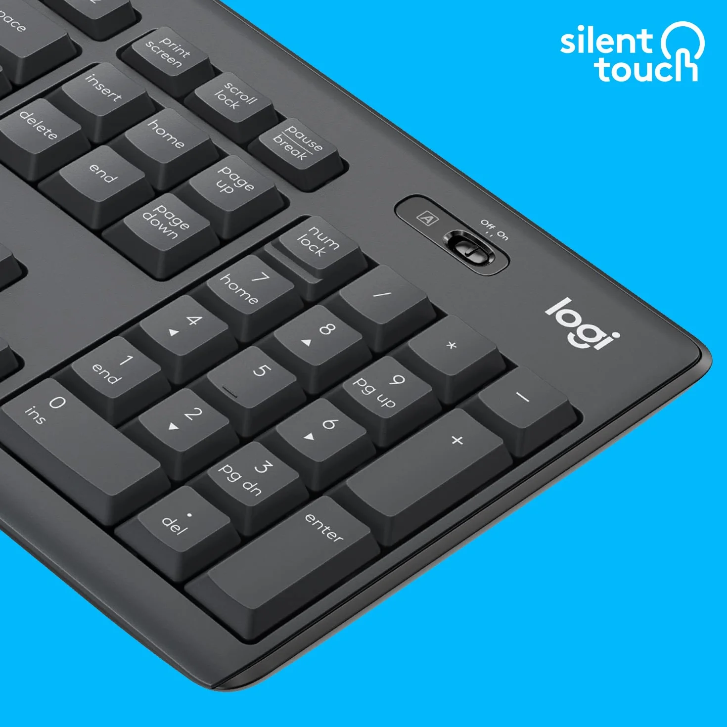 Logitech MK295 silenzioso wireless COMBO - US INT'L QWERTY
