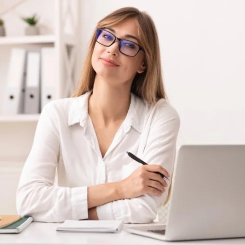 Occhiali Luce Blu Uomo Donna Montatura Quadrata Lenti Trasparenti per Lettura Giochi PC