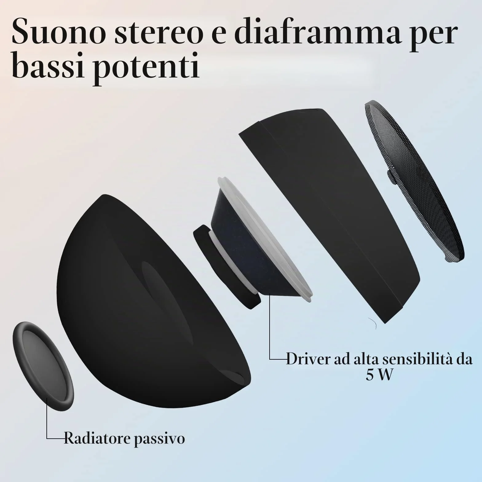 ZETIY Mini Altoparlante per PC, Casse Computer con Alimentazione USB, Stereo Speakers Portatili - Compact 1.0 - Nero