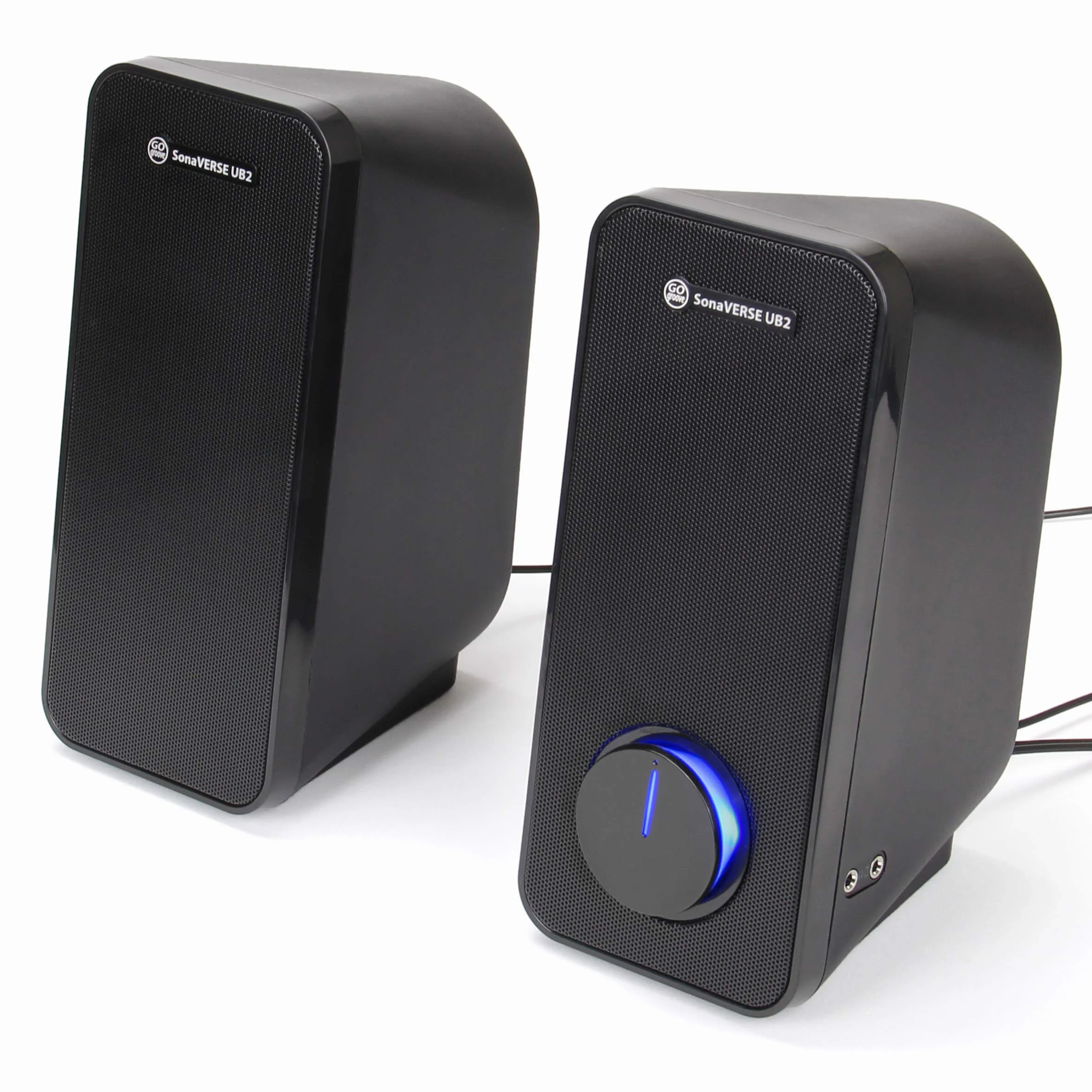 GOgroove SonaVERSE UB2 Altoparlanti per Computer USB, Driver a 2 Vie