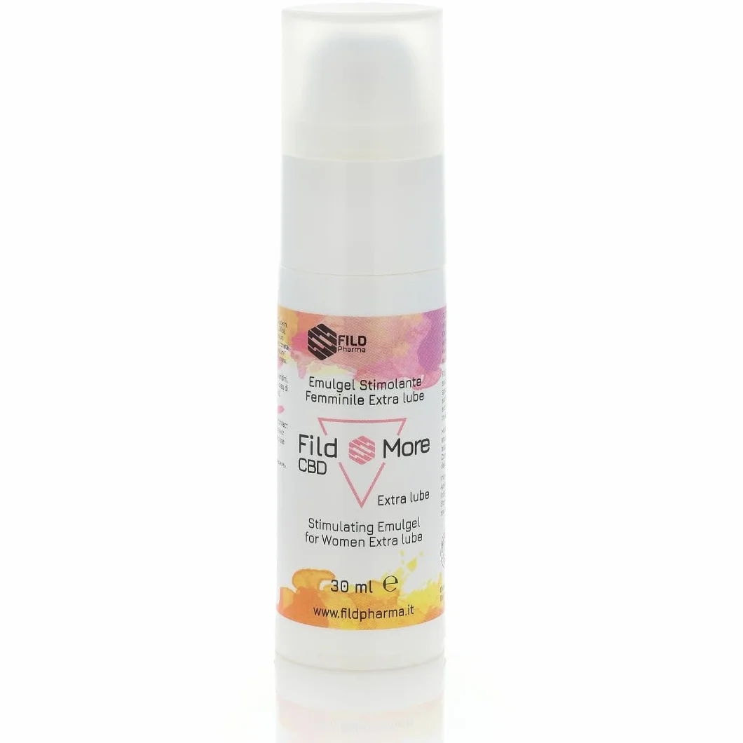 Fild More Extra Lube Gel Intimo Lubrificante Naturale con Aloe Biologica Olio di Canapa Acido Ialuronico
