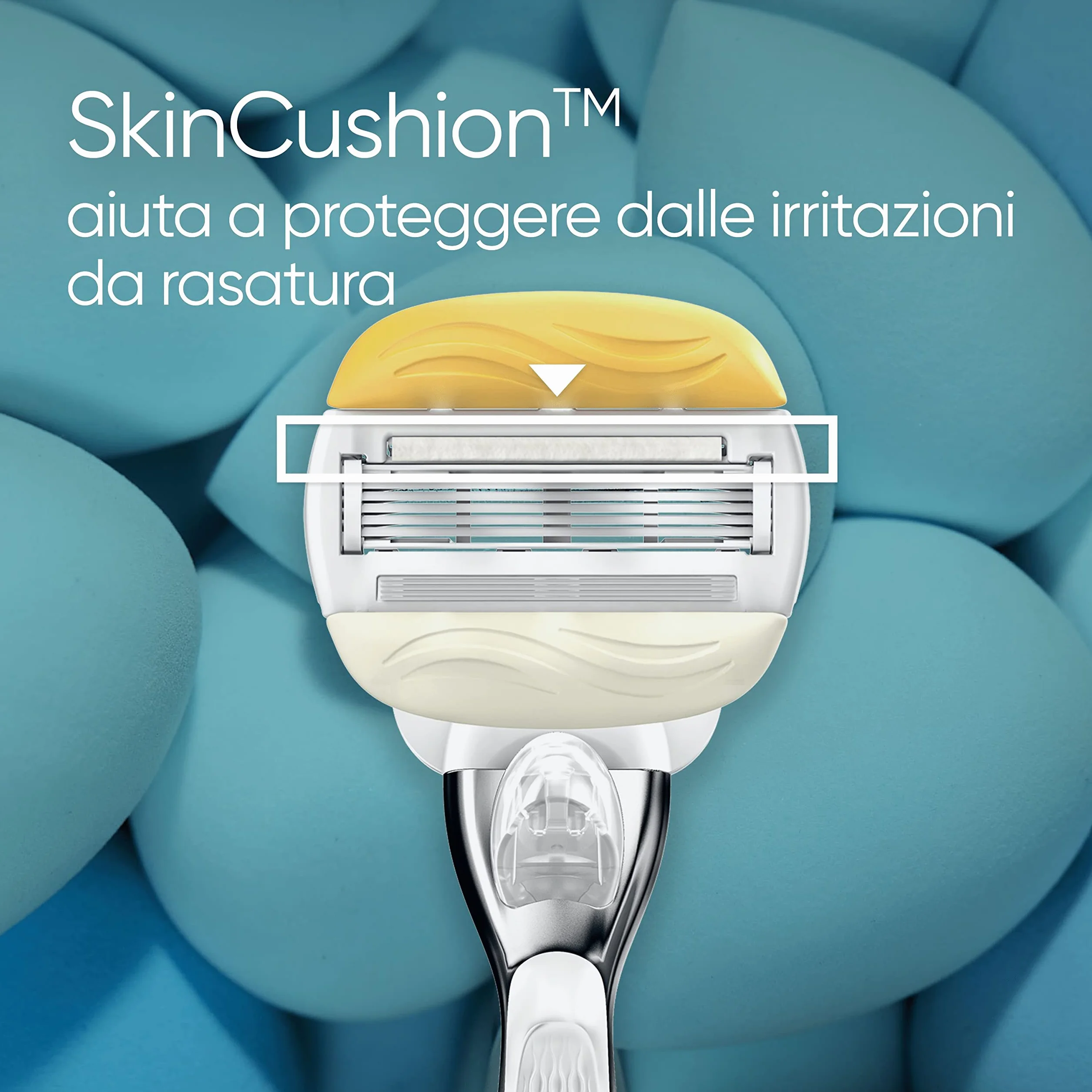 Gillette Venus Comfortglide Lamette Donna Ricambio Cocco Plus Olaz 5 Lame Skin Cushion Idratante