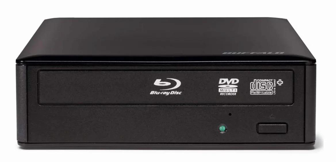 Buffalo BRXL-16U3 Blu-Ray RW Black optical disc drive - Optical Disc Drives (Black, Horizontal, Blu-Ray RW, USB 3.0, 36 W, 48x)