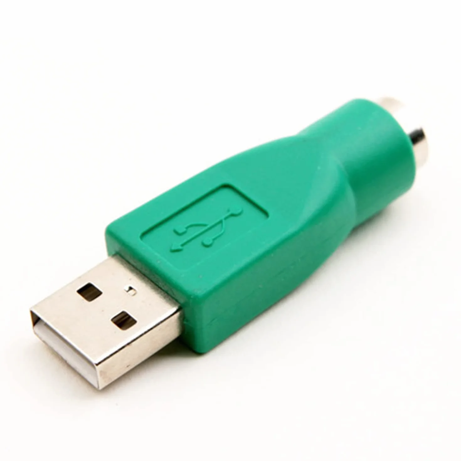 iJiZuo Adattatore USB Maschio a PS2 Femmina per Mouse e Tastiera (2pcs), Adattatore di Ricambio PS/2 a USB F/M, per Computer PC Botebook Portatile Tastiera Mouse