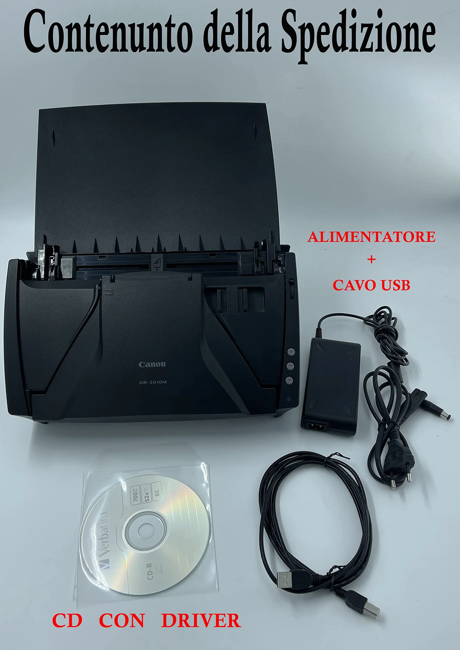 Canon Scanner Documenti image FORMULA DR-2010M - Scanner 50 Fogli Fronte Retro Automatico (Ricondizionato)