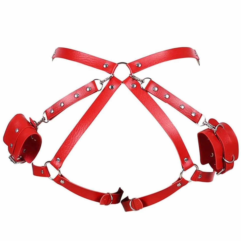 Cintura di fissaggio multiuso decorativa da donna in pelle multi-fibbia regolabile