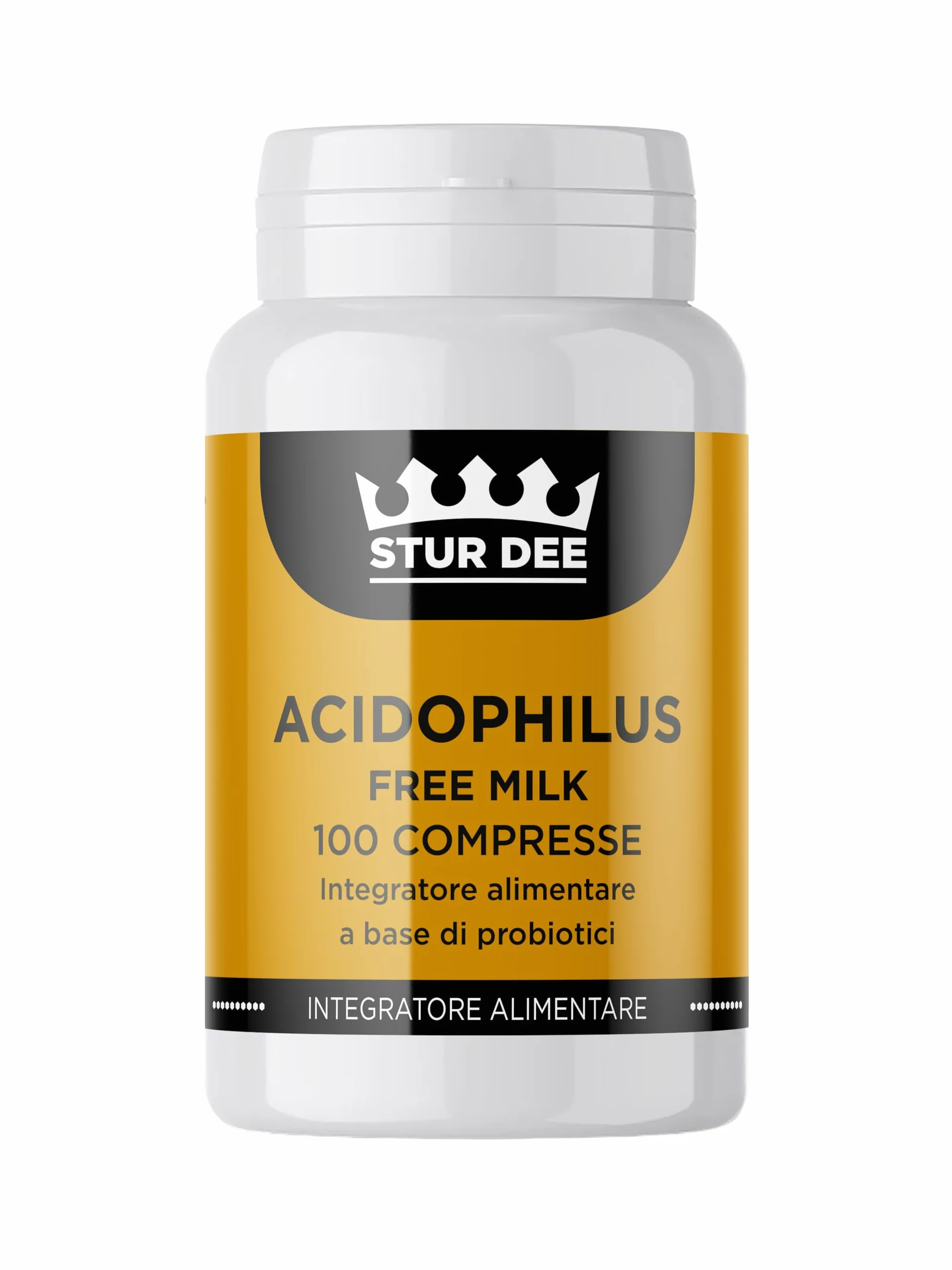 Acidophilus Probiotici Donna Lactobacillus Acidophilus Supporto Digestione Gonfiore Equilibrio Intestinale Benessere Intimo 100 Cps Made in Italy