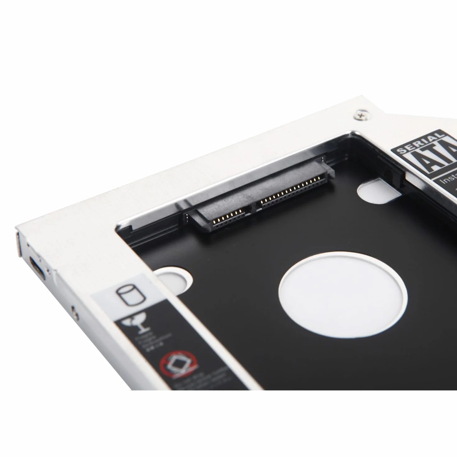 2 nd SATA HDD SSD hard drive DVD CD Rom ottico SuperDrive Caddy adattatore vassoio per Unibody Macbook/MacBook Pro 13 15 17 precoce Mid late 2008 2009 2010 2011 2012