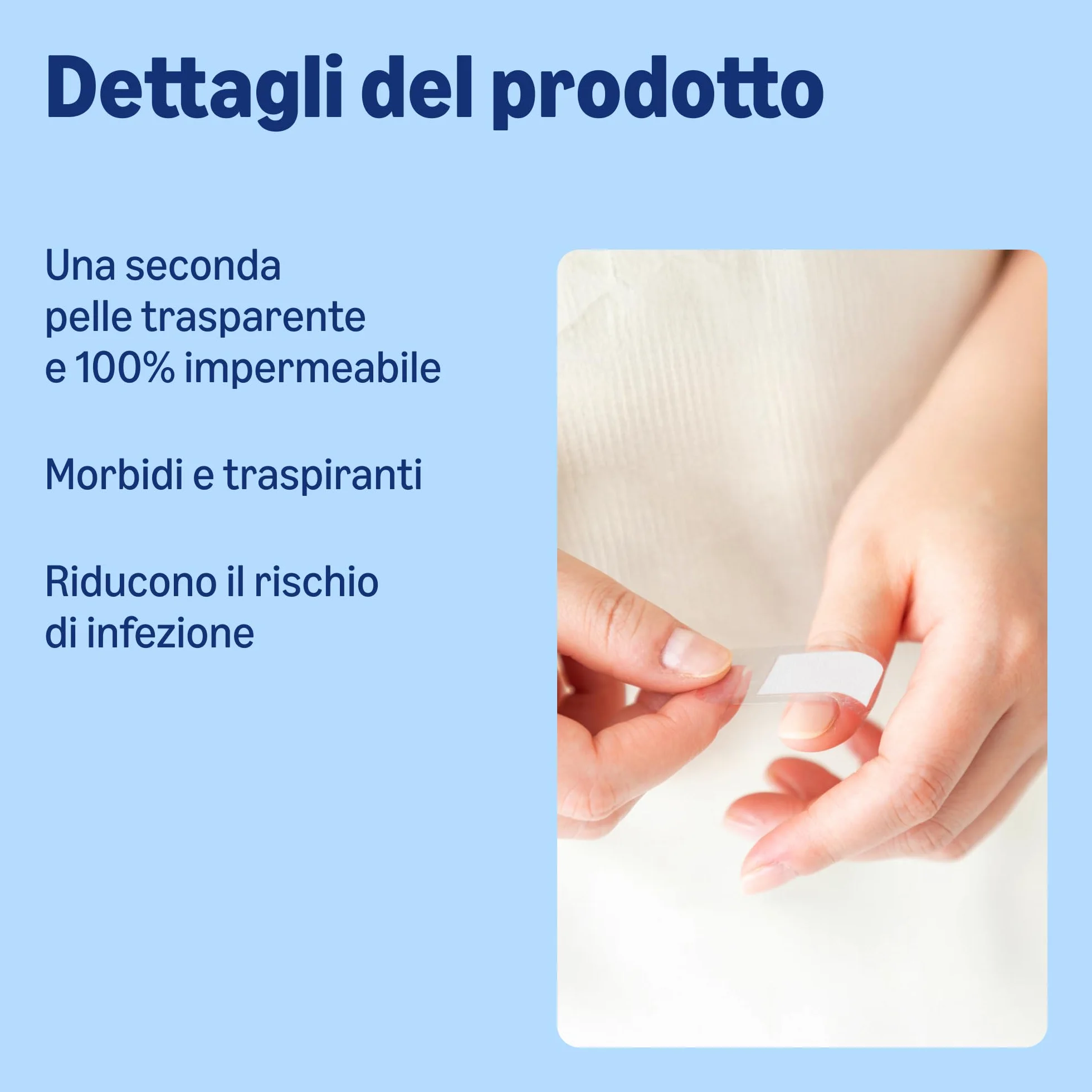 Healthcare By Amazon Waterproof Plasters Transparent Second Skin High Protection 35 Count