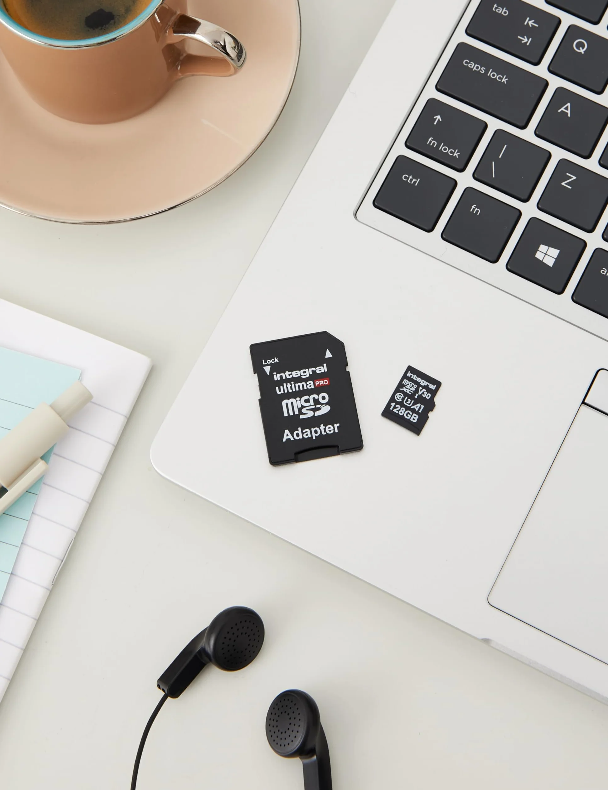 Integral Scheda Micro SD da 128 GB 4K Video Premium ad alta velocità SDXC fino a 100 MB s in lettura e 50 MB s velocità di scrittura V30 C10 U3 UHS-I A1