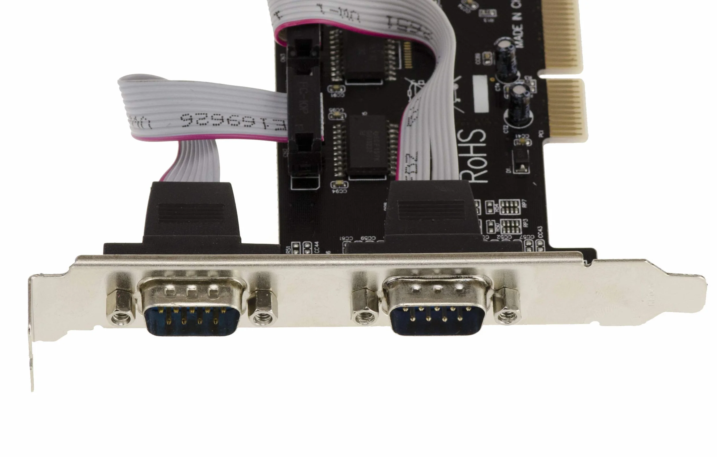 KALEA-INFORMATIQUE Scheda controller seriale RS232 su porta PCI 2 uscite COM DB9 UART con chipset MOSCHIP MCS9865