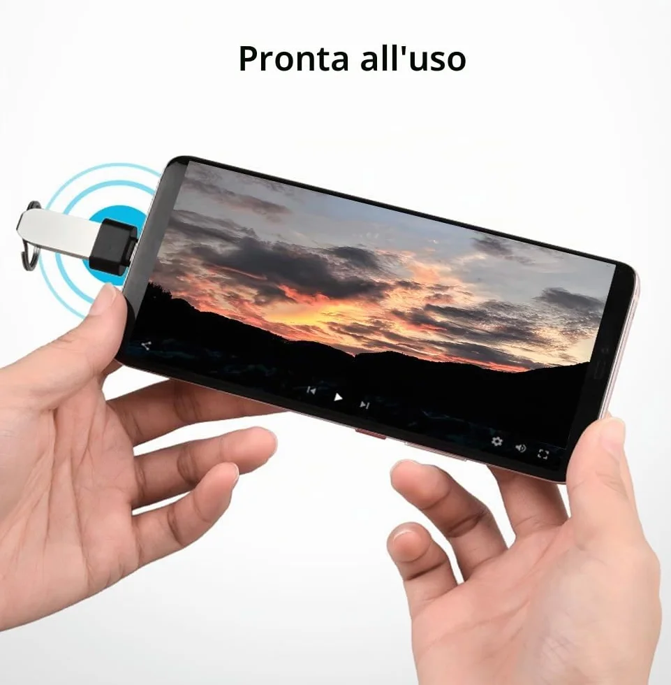 Adattatore USB C a USB A 3.0 OTG 4 Pezzi, Femmina a Maschio Compatibile con MacBook, iPhone 17/16/15, iPad, Samsung Galaxy, Telefoni, Tablet, Nero e Bianco