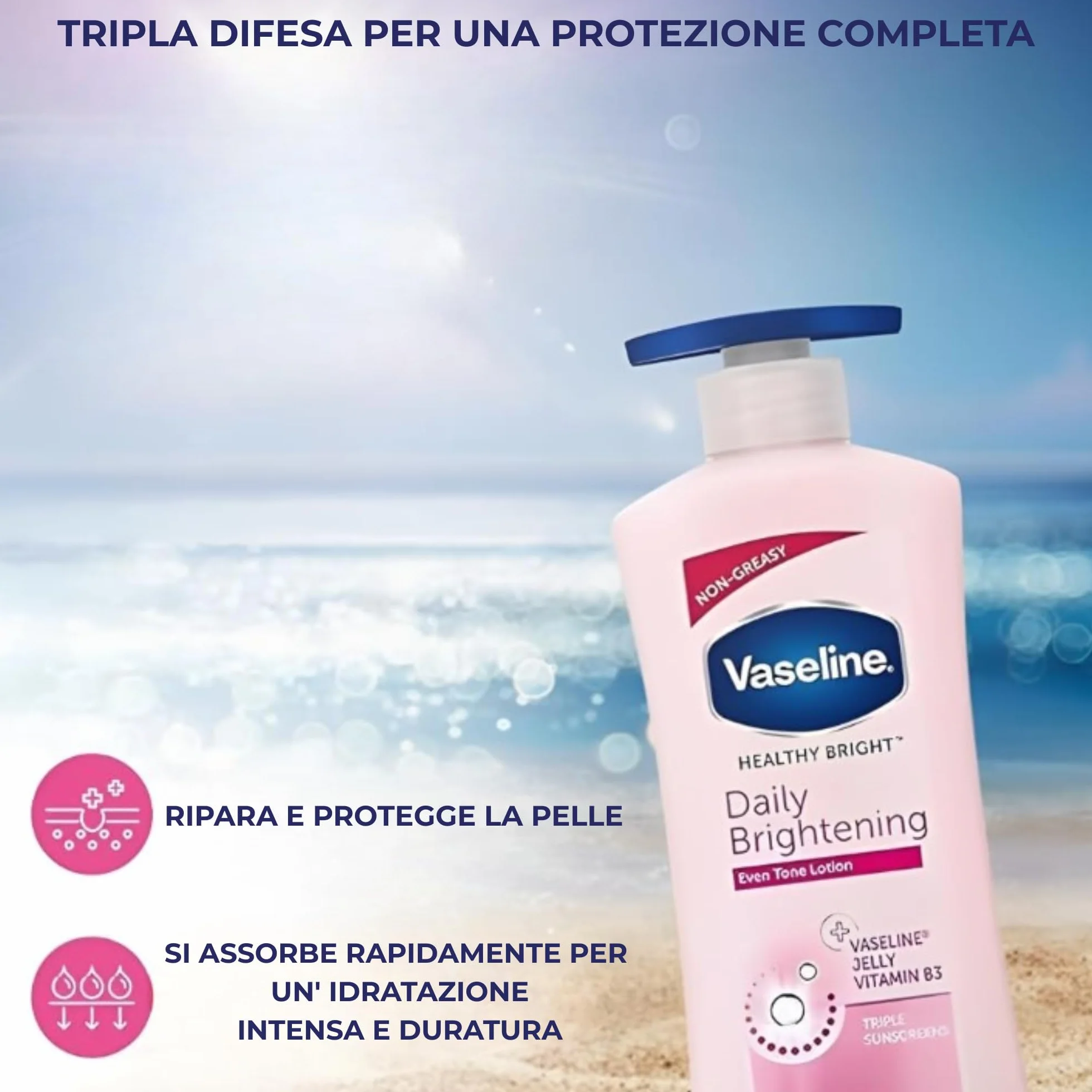 Vaseline Daily Brightening Even Tone Lotion 600 ml