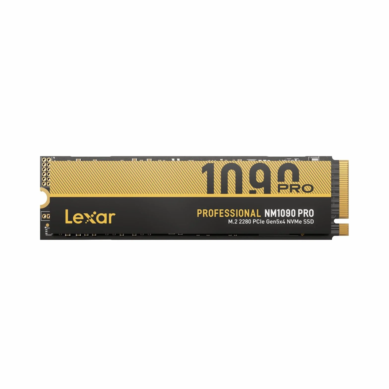 Lexar NM1090 PRO 2TB PCIe 5.0 Gen5 NVMe SSD - Fino a 14,000MB/s, Controllo Termico Avanzato, SSD DirectStorage per Lavori IA, Gaming & Creazione Contenuti Portatile/PC