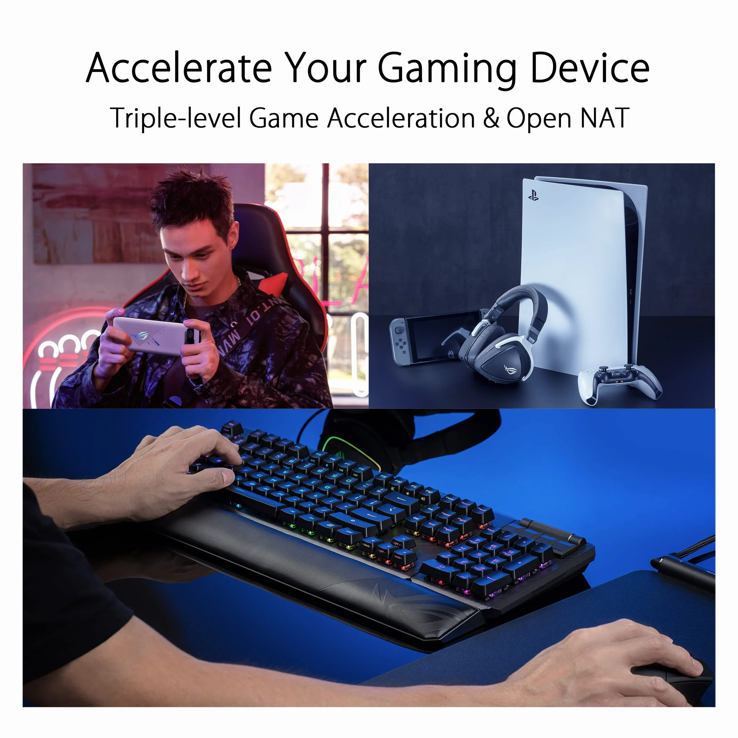 ASUS ROG Rapture GT6 - Mesh WiFi 6 Triple Band, Per Modem Operatore e ONT, Copertura fino a 540 m², Porta 2,5 G, Accelerazione di gioco, RangeBoost Plus, 5,9 GHz, Sicurezza di rete, 1 pezzo, Nero