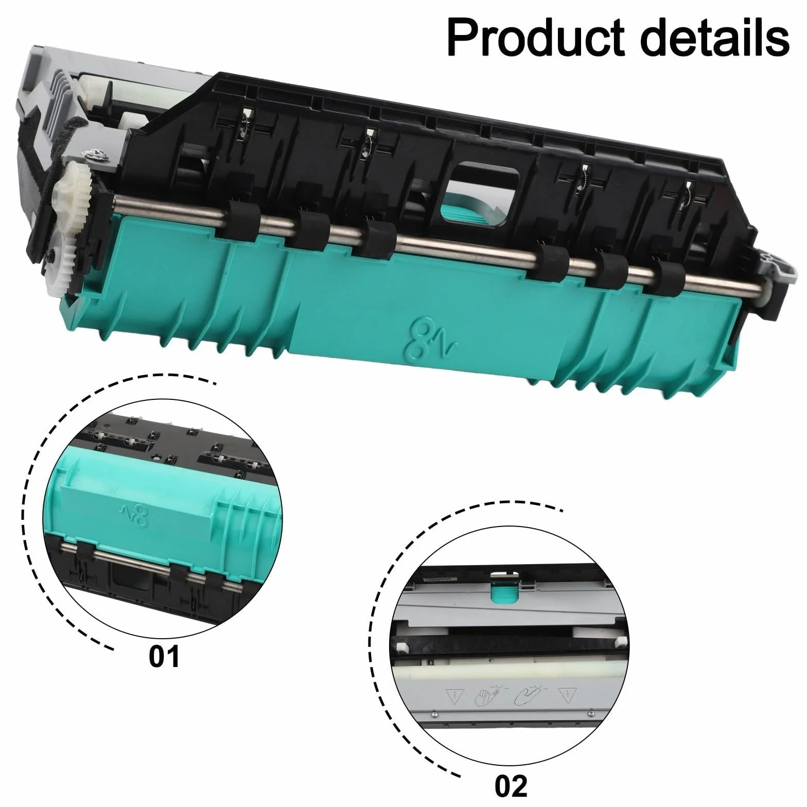 CN598-67004 Unità di raccolta dell'inchiostro residuo del gruppo del modulo di stampa per stampanti HP Pro e PageWide, unità di raccolta del contenitore della carta di scarto della stampante