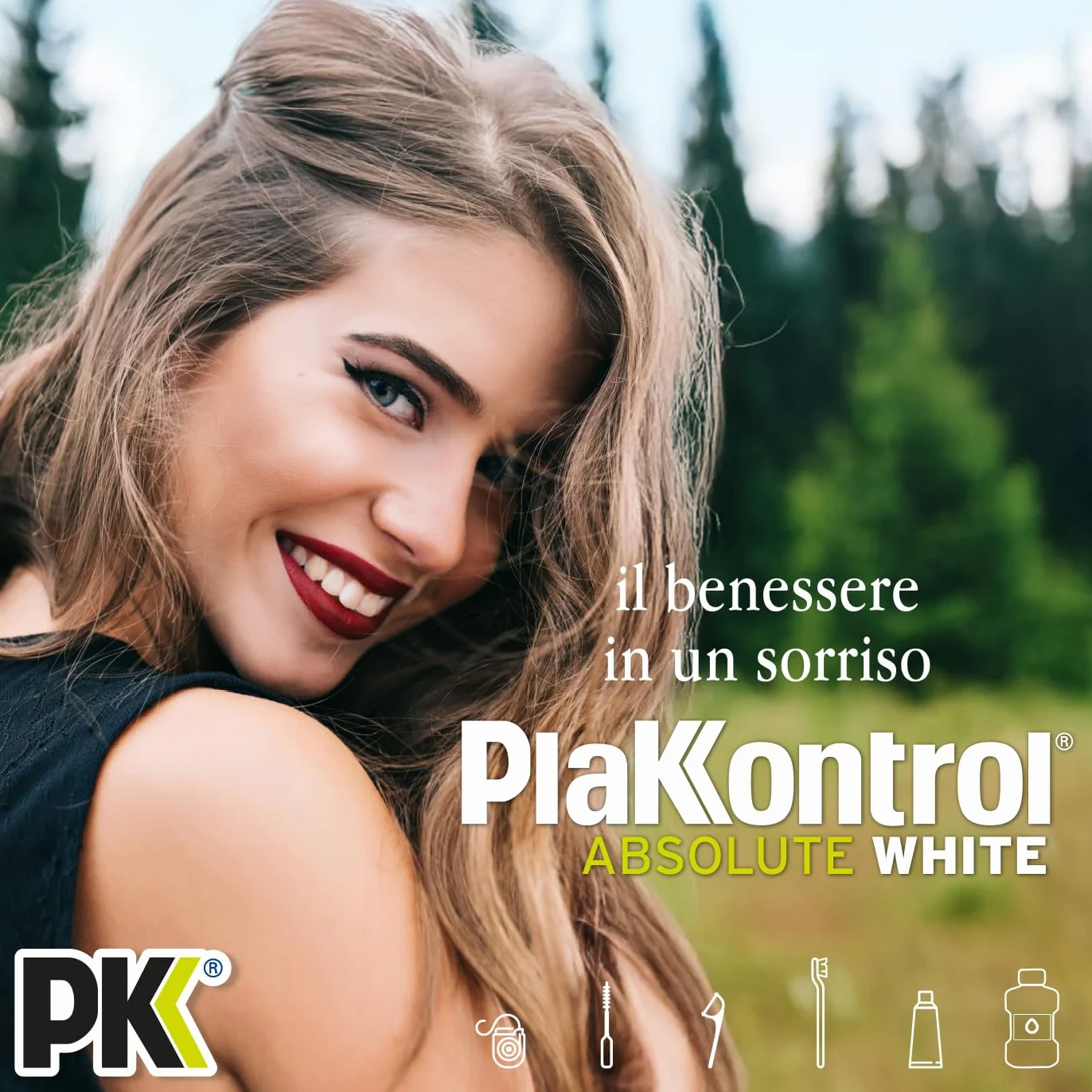 Plakkontrol® Fit Floss Carbon Expanding fili interdentale sbiancante nero espandibile 1 pz 25 m