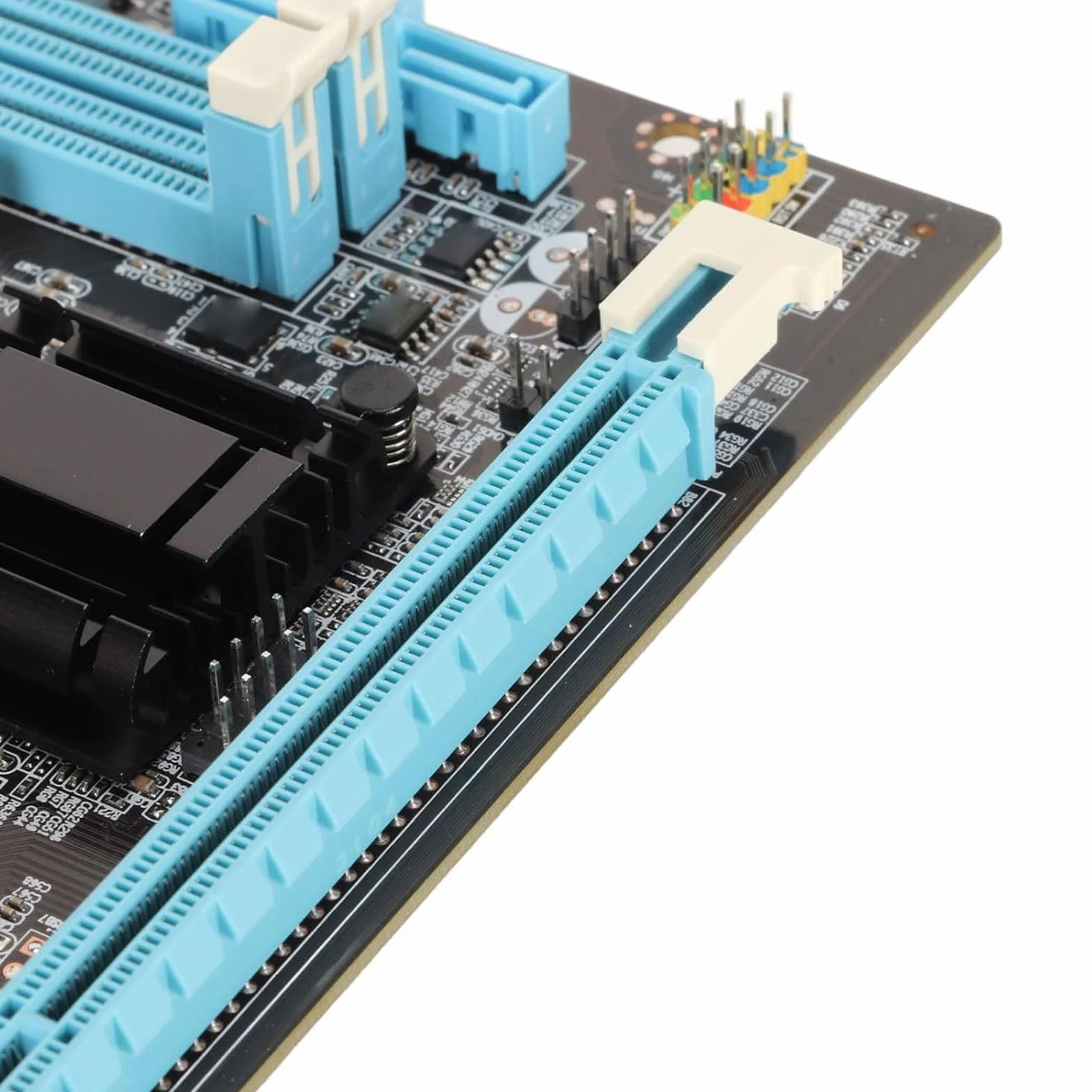 Nuwo H81 Scheda Madre Micro-ATX LGA 1150, Supporta Processori i3/i5/i7 4th Gen, 2 Slot Ram DDR3, slot M.2 NVME, HDMI, VGA, LAN, PCI-e x16, Bulk
