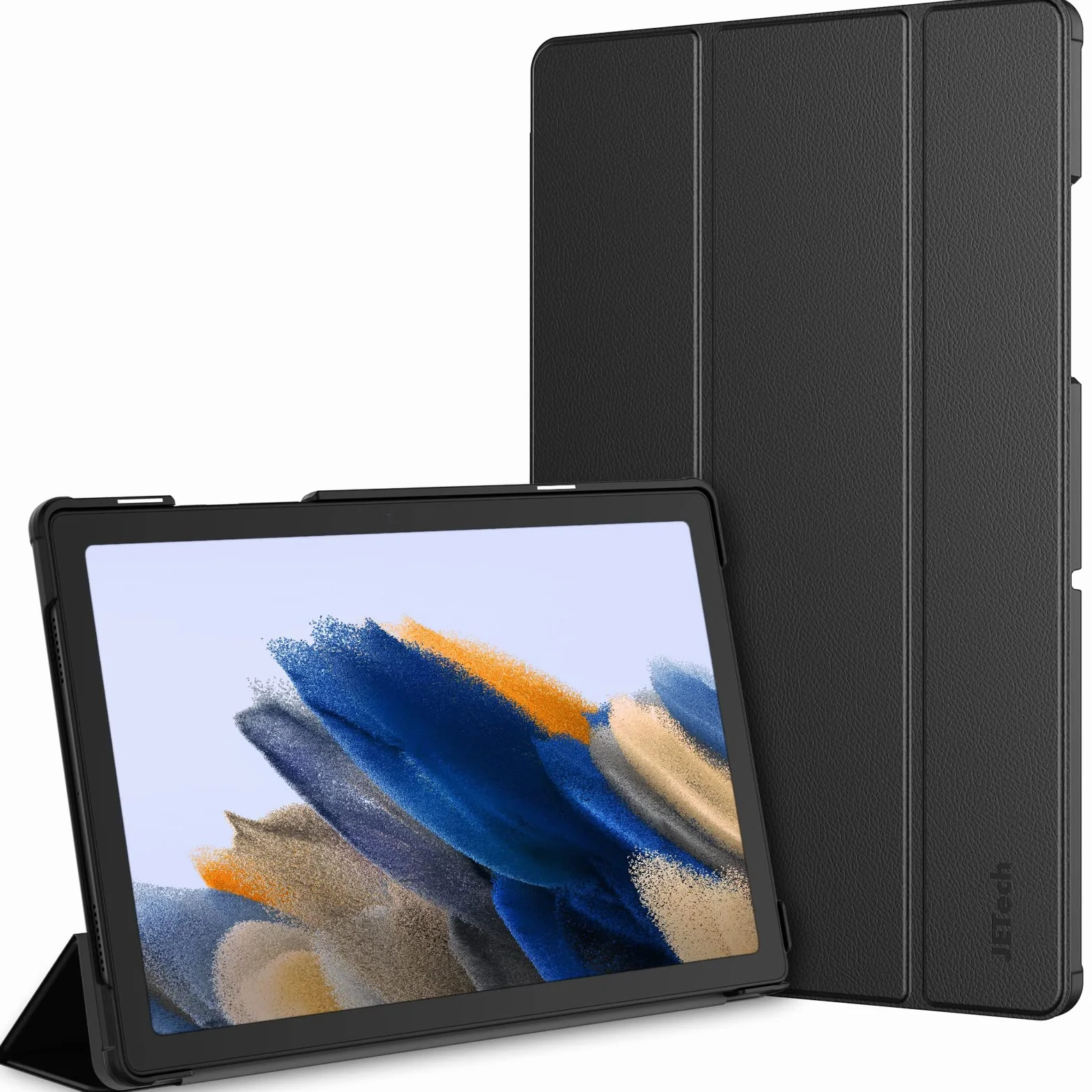 JETech Custodia Samsung Galaxy Tab A8 10,5 Pollici 2021 SM-X200/X205/X207, Cover Protettiva Sottile e Leggero, Nero