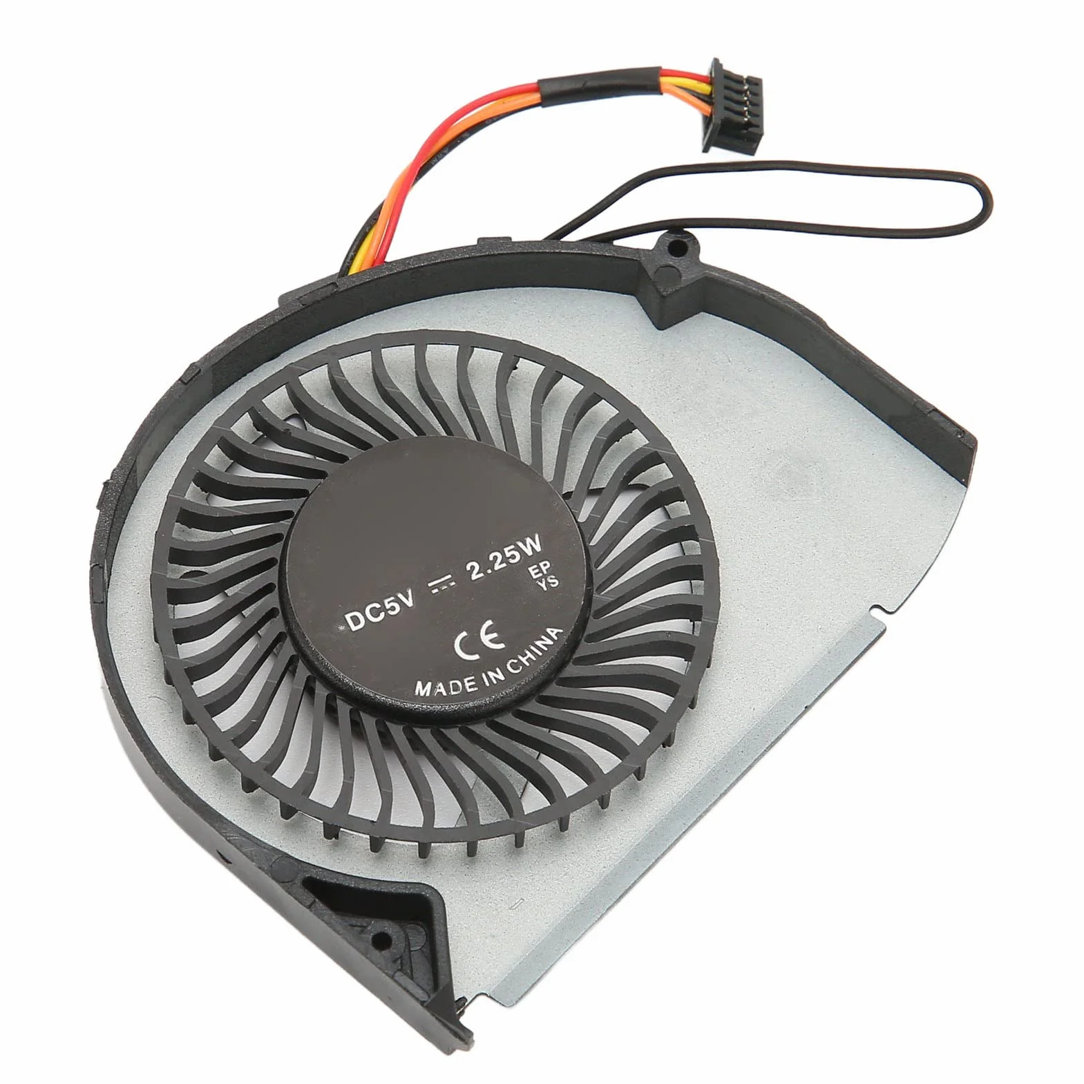 Ventola di Raffreddamento CPU, DC 5V 2.25W Ventola per Computer Silenziosa, Dissipatore di Calore CPU Sostitutivo a 5 Pin per ThinkPad T440s T450s