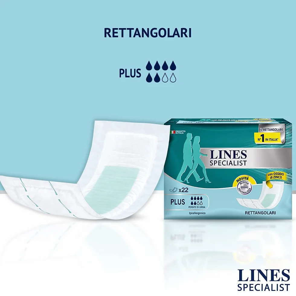 Lines Specialist Rettangolare, 96 Pezzi, 800 g