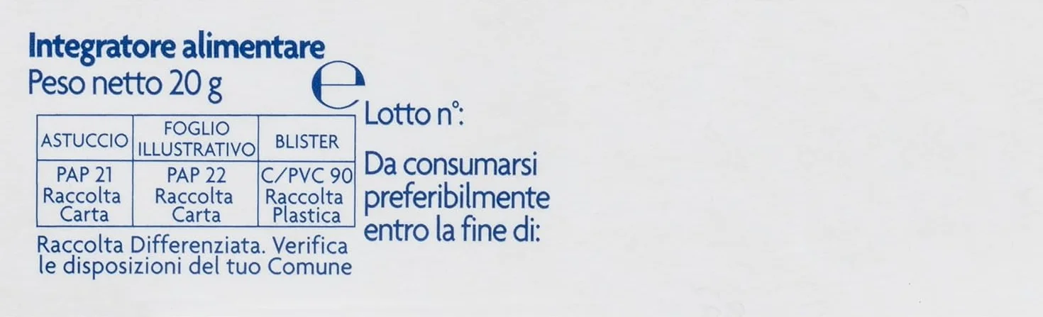 Acutil Donna Integratore Alimentare con Magnesio, Vitamina B6 e Ferro, 20 Compresse