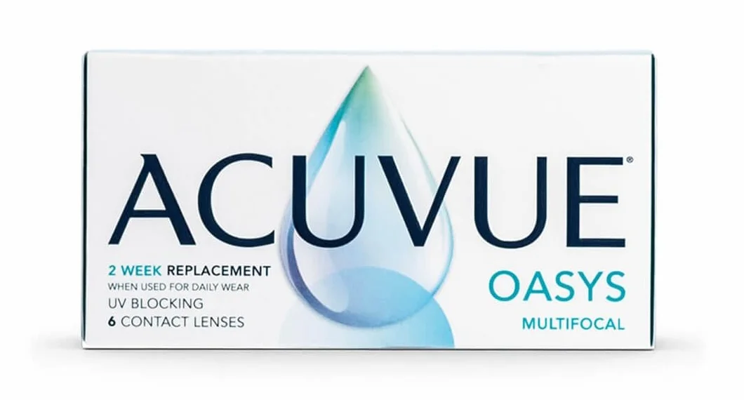 ACUVUE OASYS MULTIFOCAL Lenti a Contatto Quindicinali Presbiopia -4.00 BC 8.4 DIA 14.30 ADD Low 6 Lenti