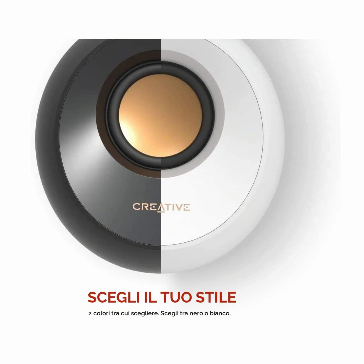 Creative Pebble Sistema di altoparlanti desktop USB 2.0 Nero