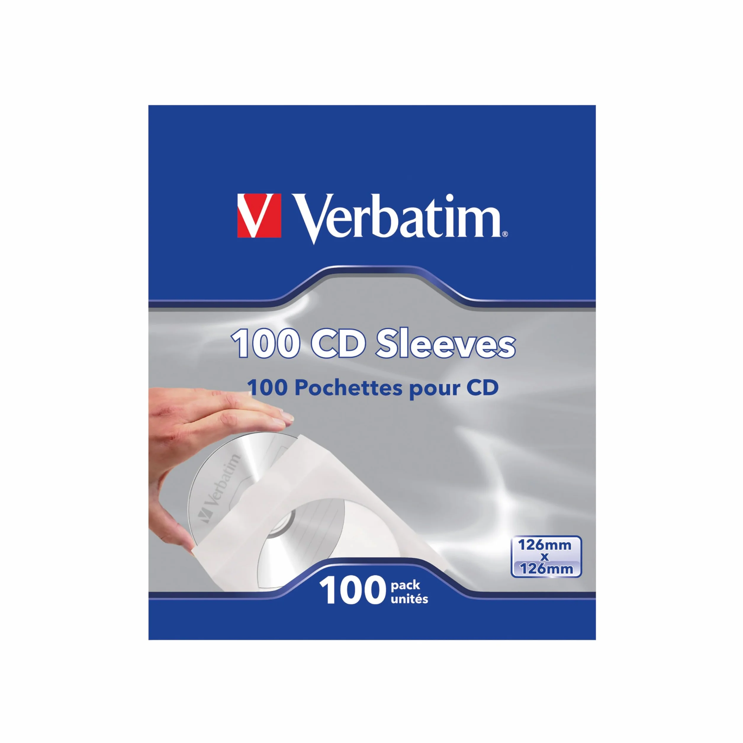 Verbatim CD Sleeves (Paper) 100pk