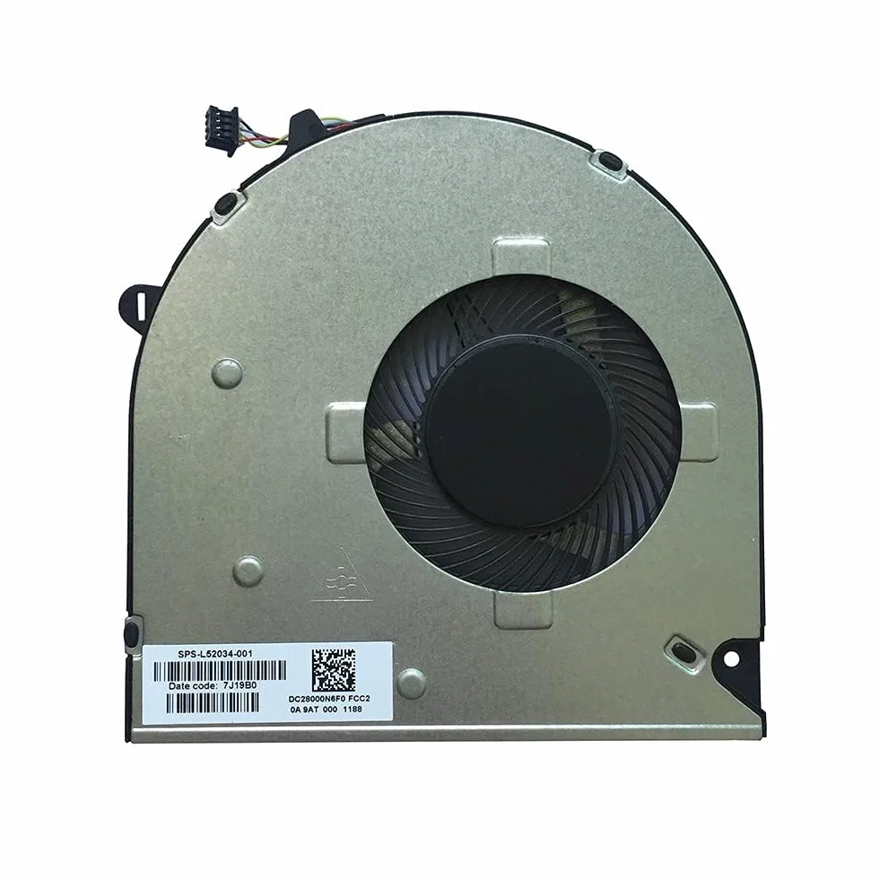 Sostituzione CPU e Ventola di raffreddamento per HP Pavilion 15-DU, 15-DW, 15-GW, 15S-DU, 15S-GU, 15S-GY, 15S-GR, 15-DW0043DX, 15s-du0096tu, 15s-du0002TX, 255 TPN-C151 L52034-001 FLG 0