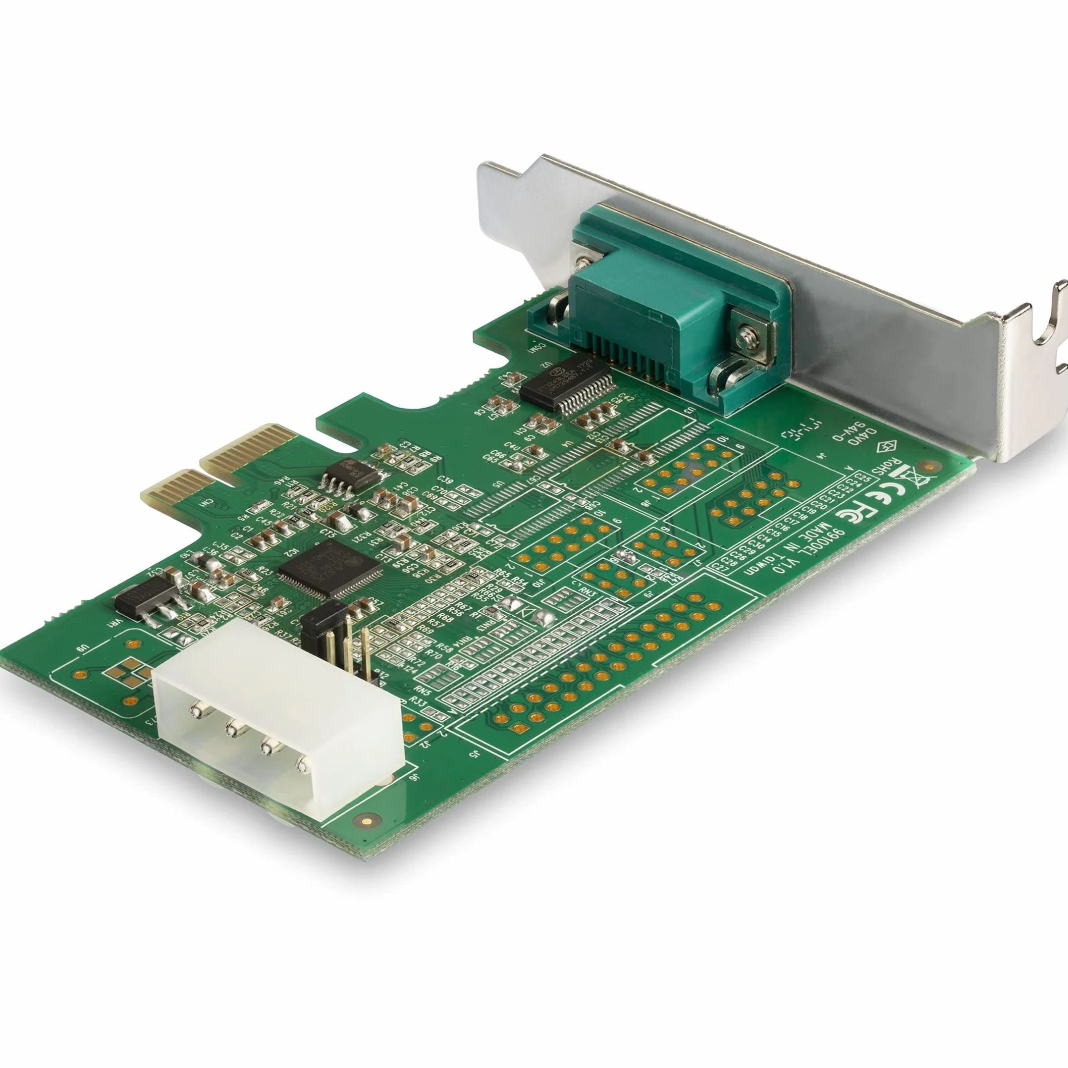 StarTech.com Scheda Seriale PCI Express con 1 Porta, Controller PCIe RS232, 16950 UART, Scheda Seriale di Espansione DB9 a Profilo Basso/Completo, Compatibile Windows e Linux (PEX1S953LP)