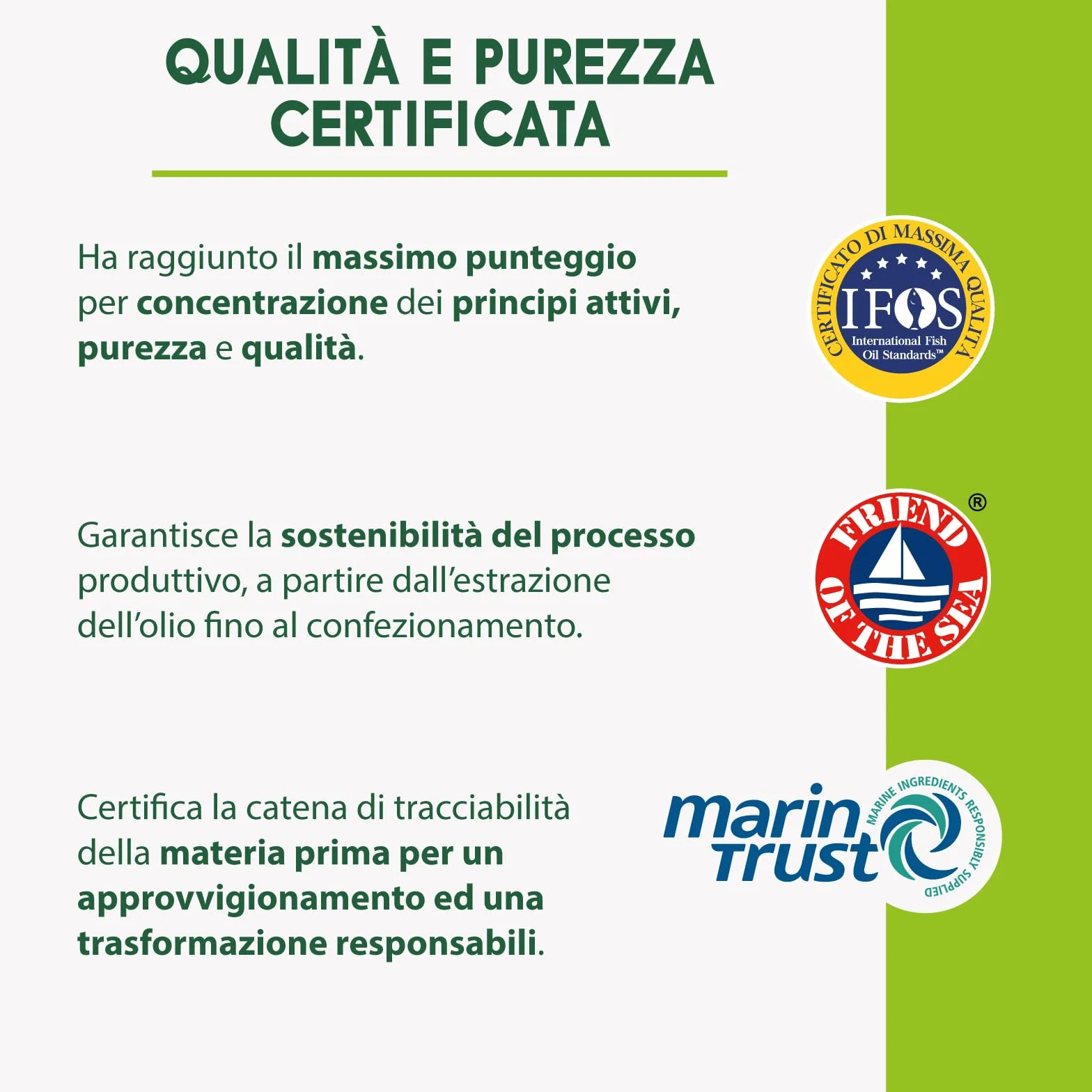 Enervit Enerzona Omega 3 RX 85 Capsule 1g Integratore IFOS Acidi Grassi Cuore Vista Cervello Olio di Pesce 1000mg Senza Glutine