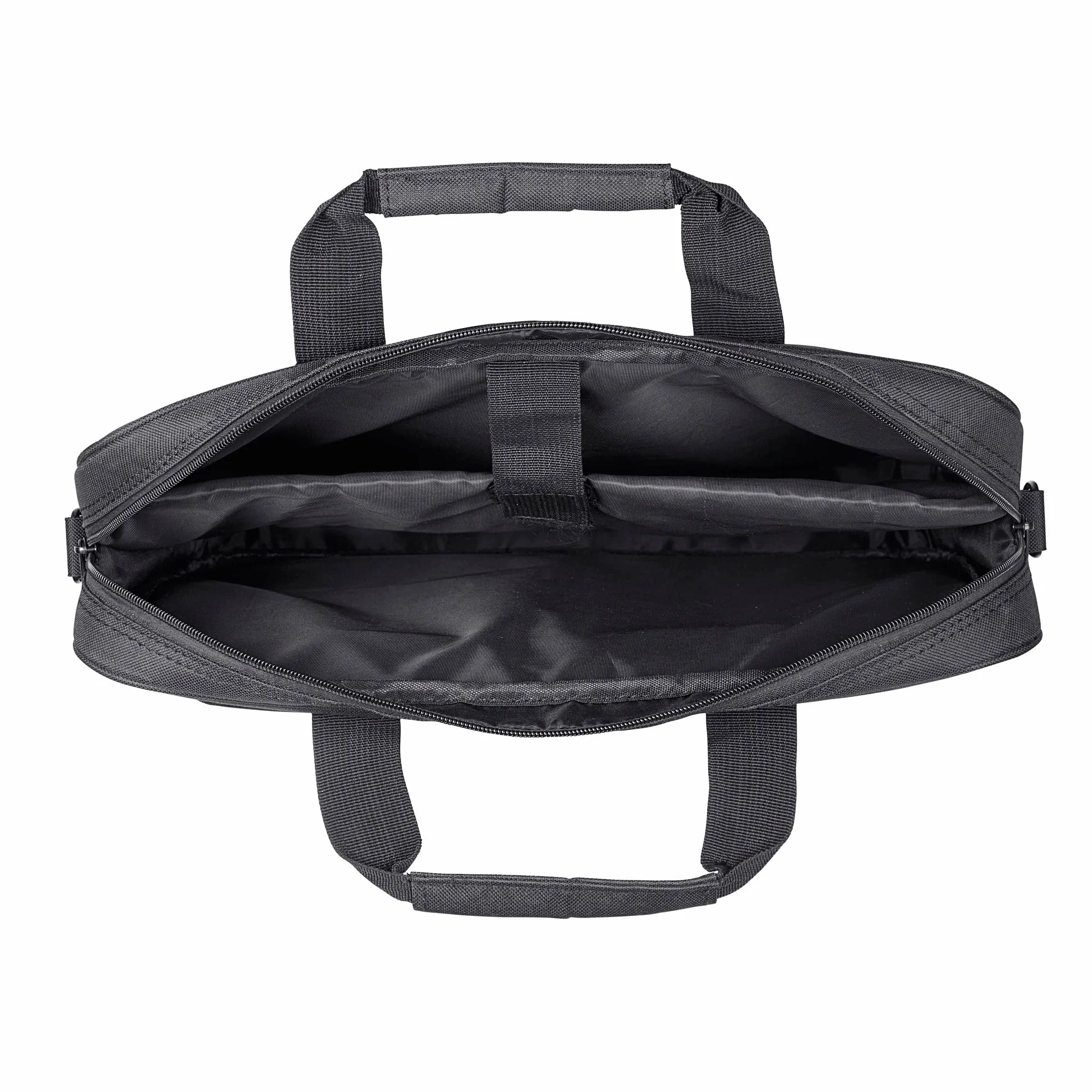 Trust Primo Borsa Porta PC Portatile 16 Pollici, Borsa a Tracolla Regolabile per Laptop Fino a 385 x 315 mm, Custodia Trasporto Tessuto Resistente per Computer Notebook Macbook Dell HP Asus, Nero