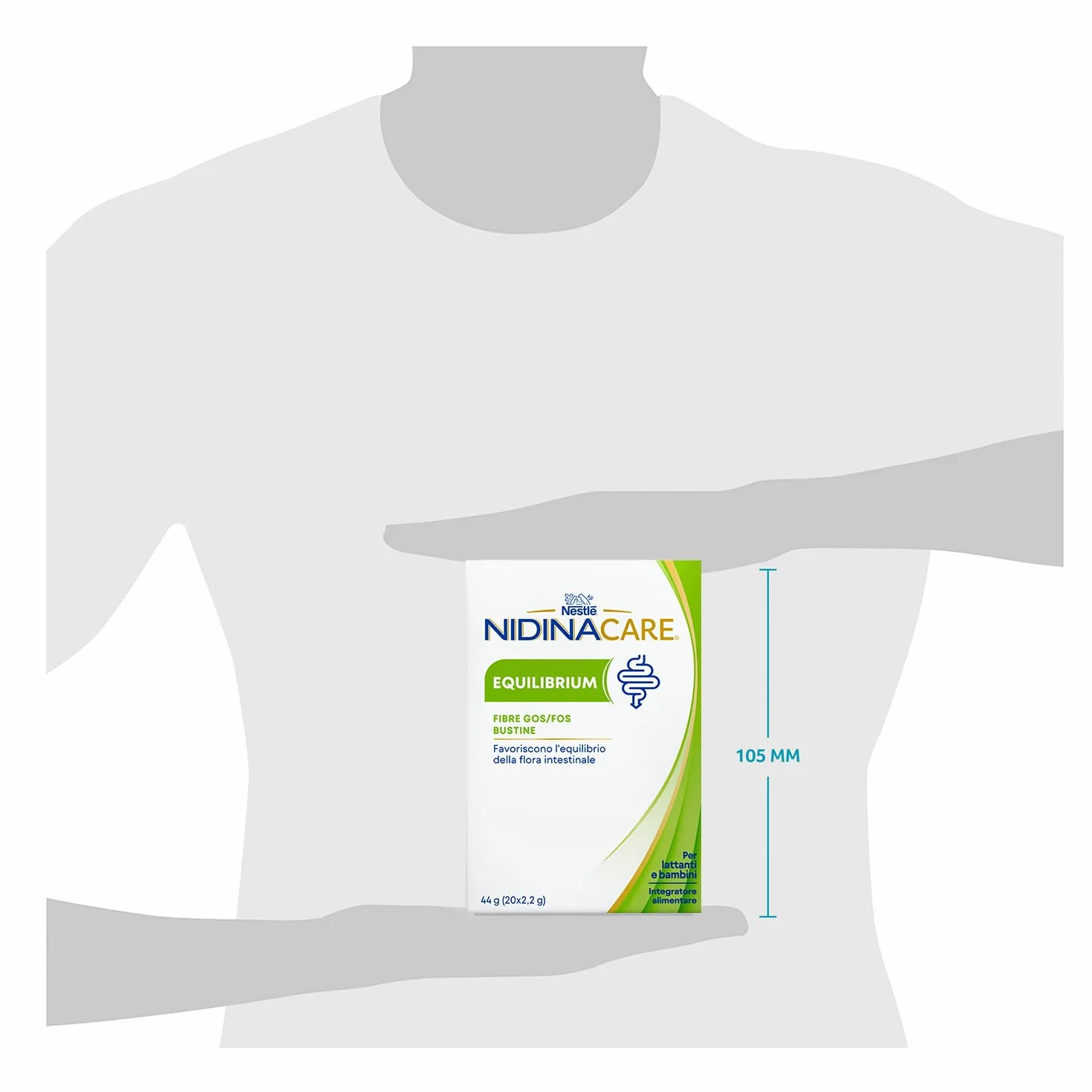 NESTLÉ NIDINACARE FLORA-EQUILIBRIUM integratore alimentare pediatrico 20 bustine 2,2g