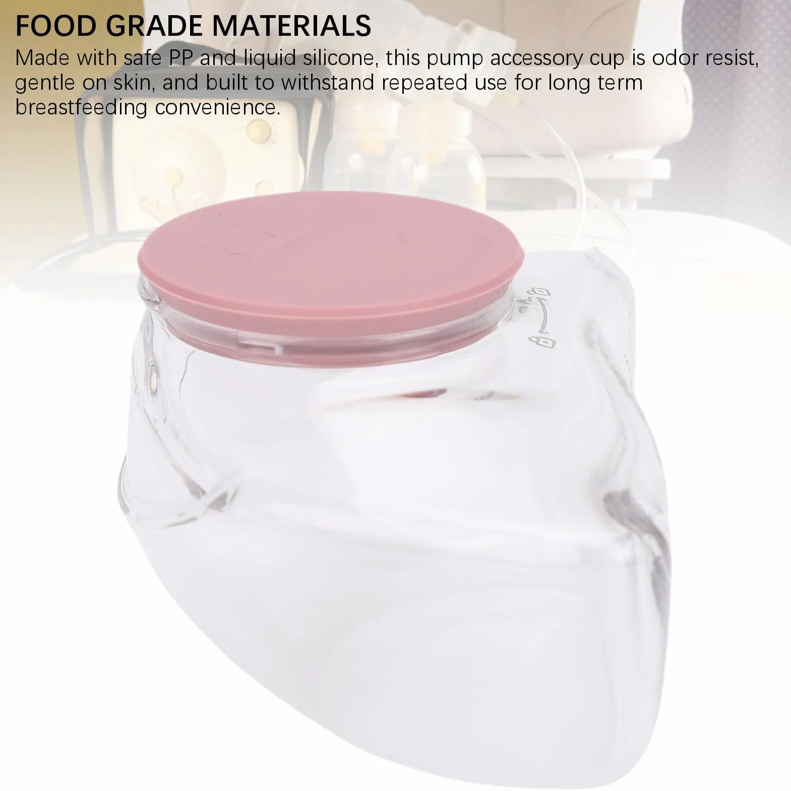 Syrisora Collezionista di Latte di Pompa del Seno Indossabile 150 ml Tazza M9 Raccolta Latte