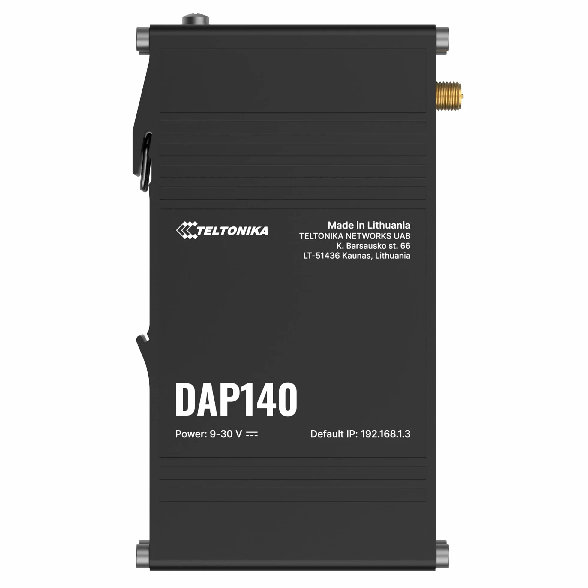 Teltonika DAP140 300 Mbit/s Nero Supporto Power over Ethernet [PoE] (Teltonika DAP140 - tr?dl?s forbindelse)
