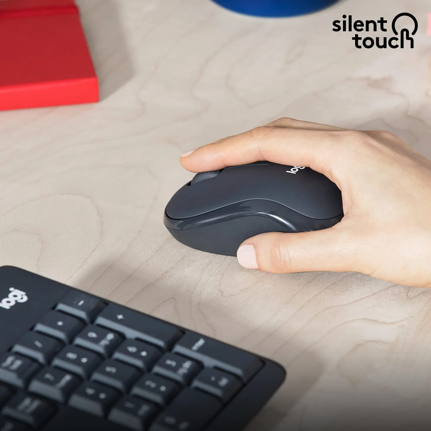 Logitech MK295 silenzioso wireless COMBO - US INT'L QWERTY