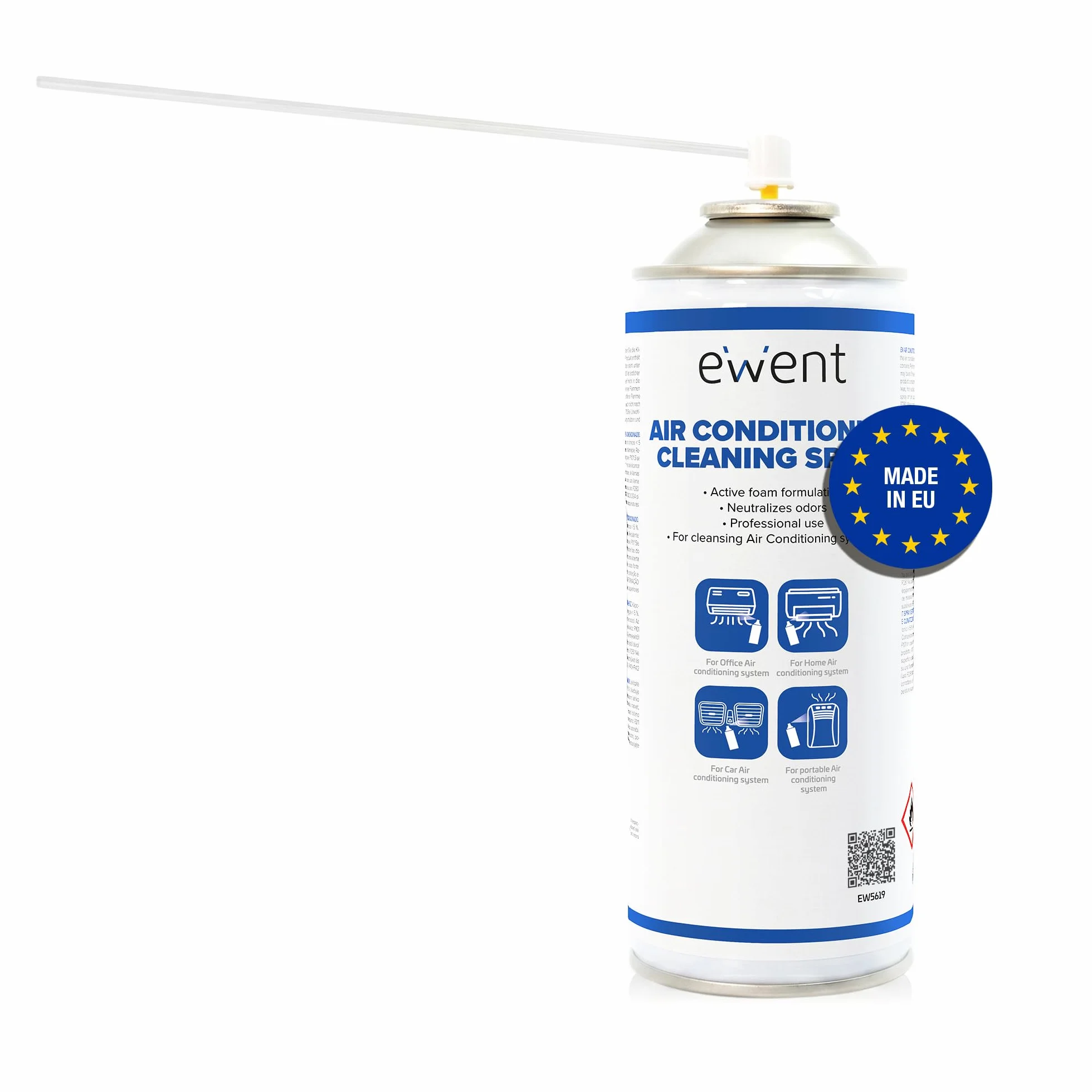 Ewent EW5619 Spray Igienizzante detergente aria condizionata 400ml