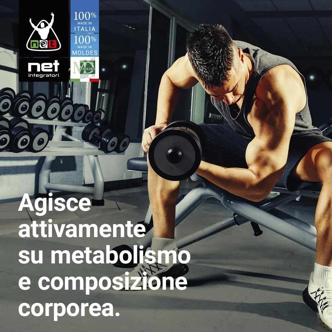 NET Integratori THERMO ADRENALEAN 3.0 con caffeina 90 cpr Integratore Termogenico Accelerare Metabolismo