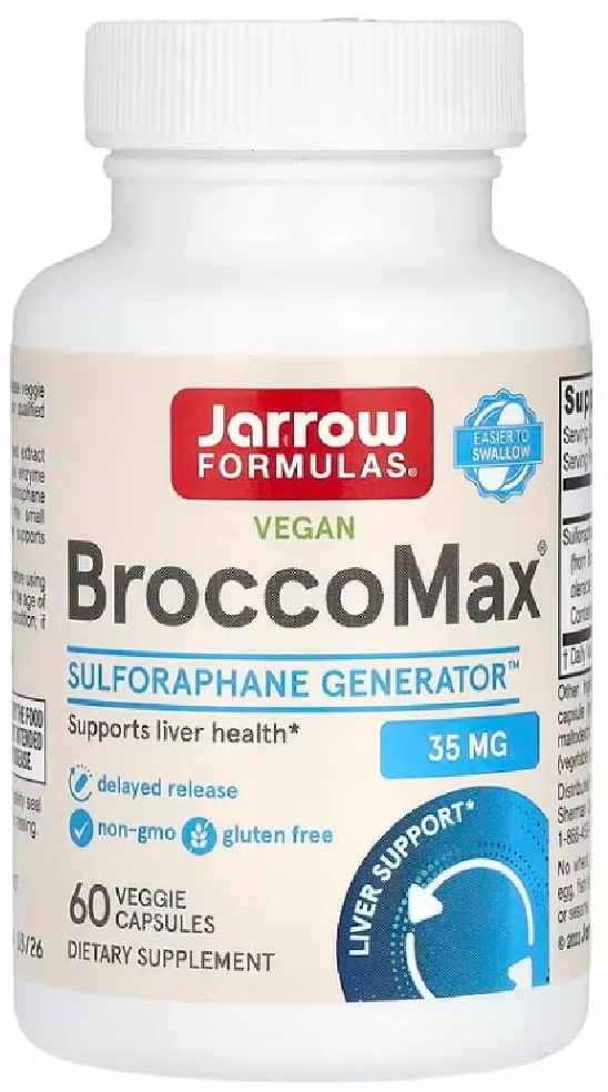 Jarrow Formulas BroccoMax Estratto di broccoli 60 capsule