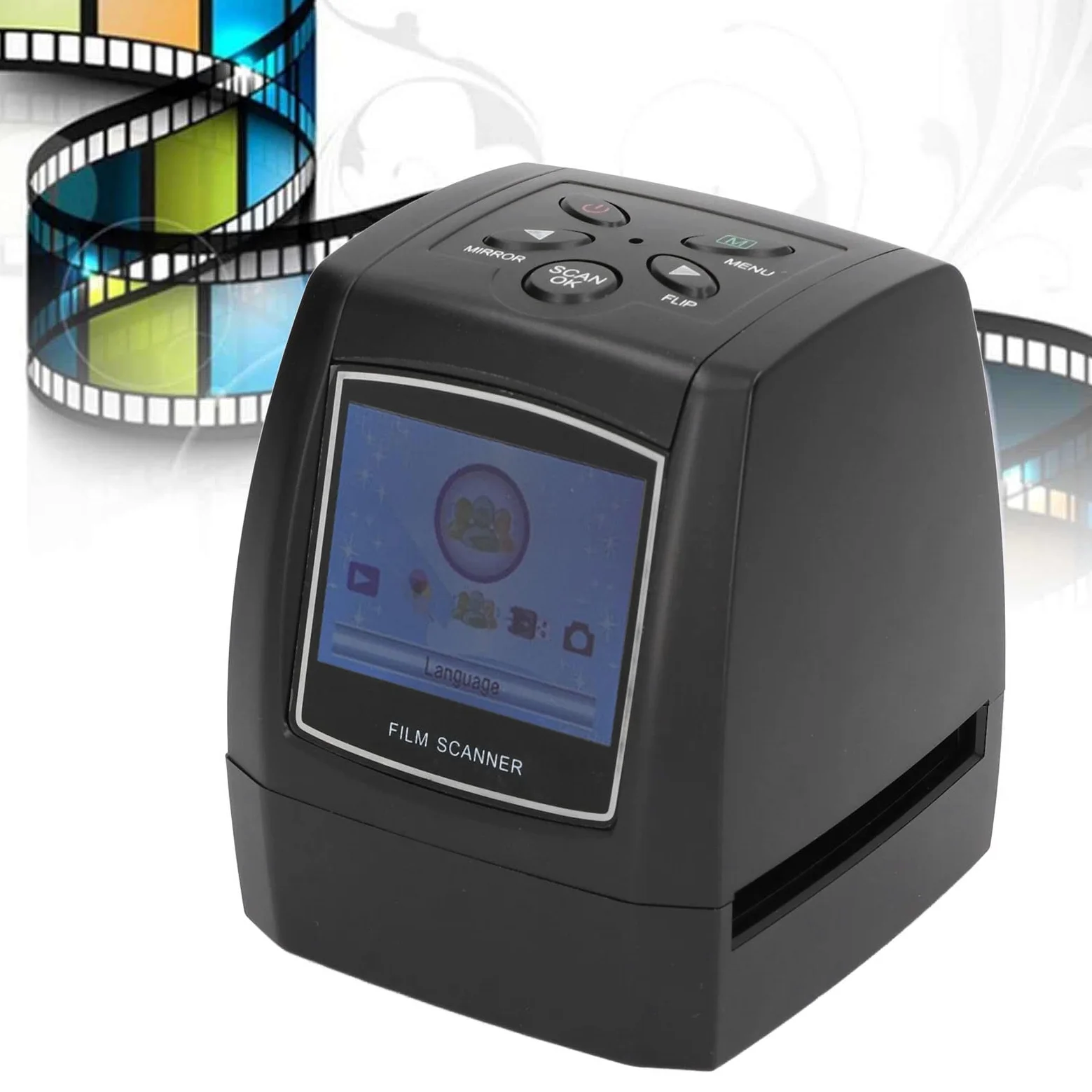 Scanner per pellicole, scanner per visualizzatore negativo portatile per studio fotografico