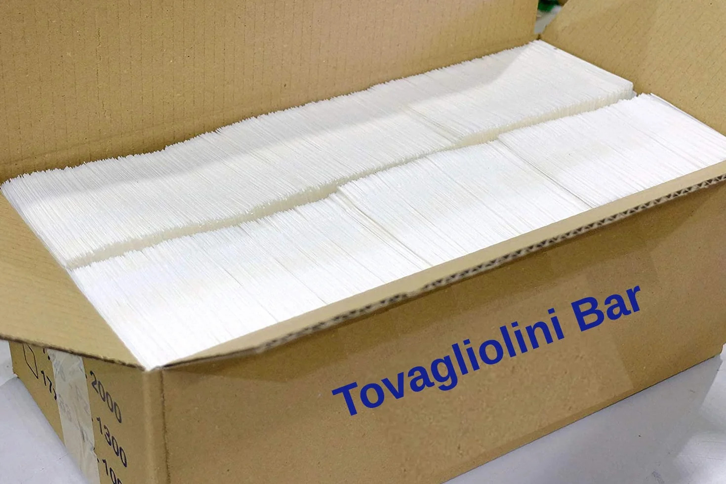 MAQA 3000 pz Tovagliolini bar 17x17cm do portatovaglioli da tavola