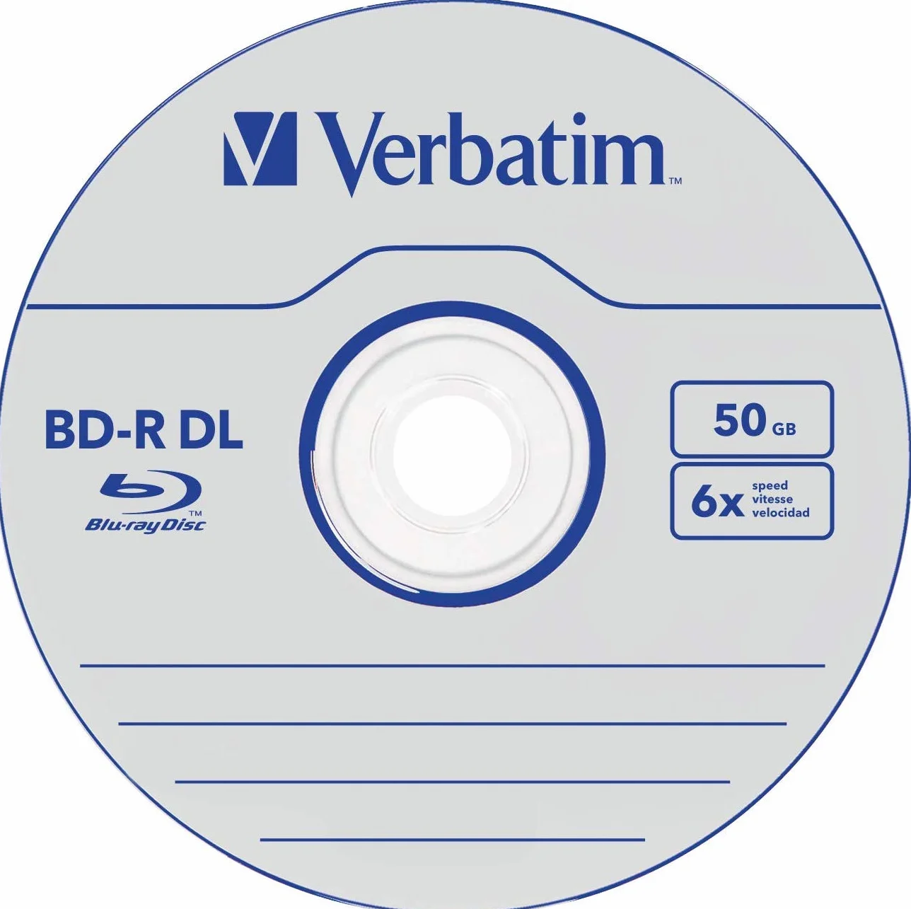 Verbatim 43748 Blu-ray registrabile (BD-R), Confezione da 5