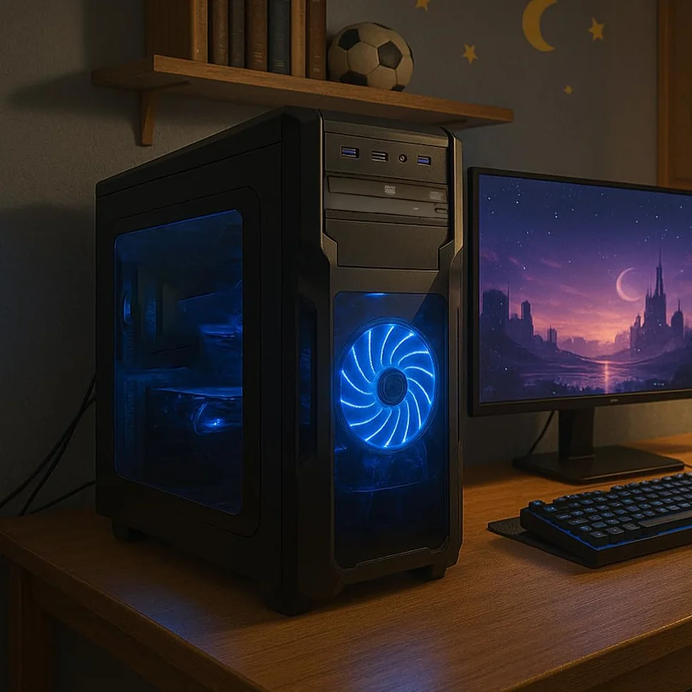PC Gaming Fisso NUOVO pronto all'uso • Cpu intel core i7-6700 • 16GB RAM DDR4 • 512GB SSD • Scheda grafica dedicata GT 740 4GB • Windows 11 Pro • Office 365 • Ideale per Gaming BASE • Garanzia 2 anni