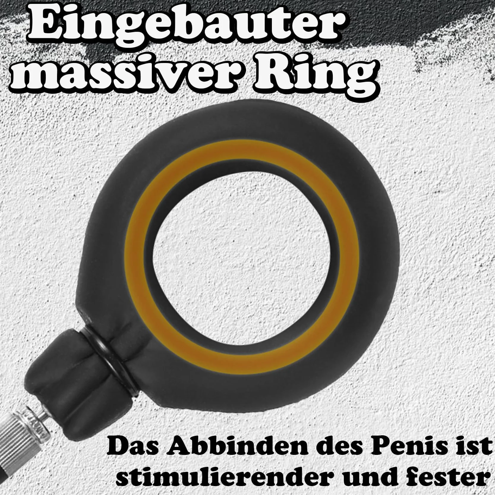 Anello Per Pene Gonfiabile Regolabile Con Pompa, Giocattoli Bdsm Per Uomo