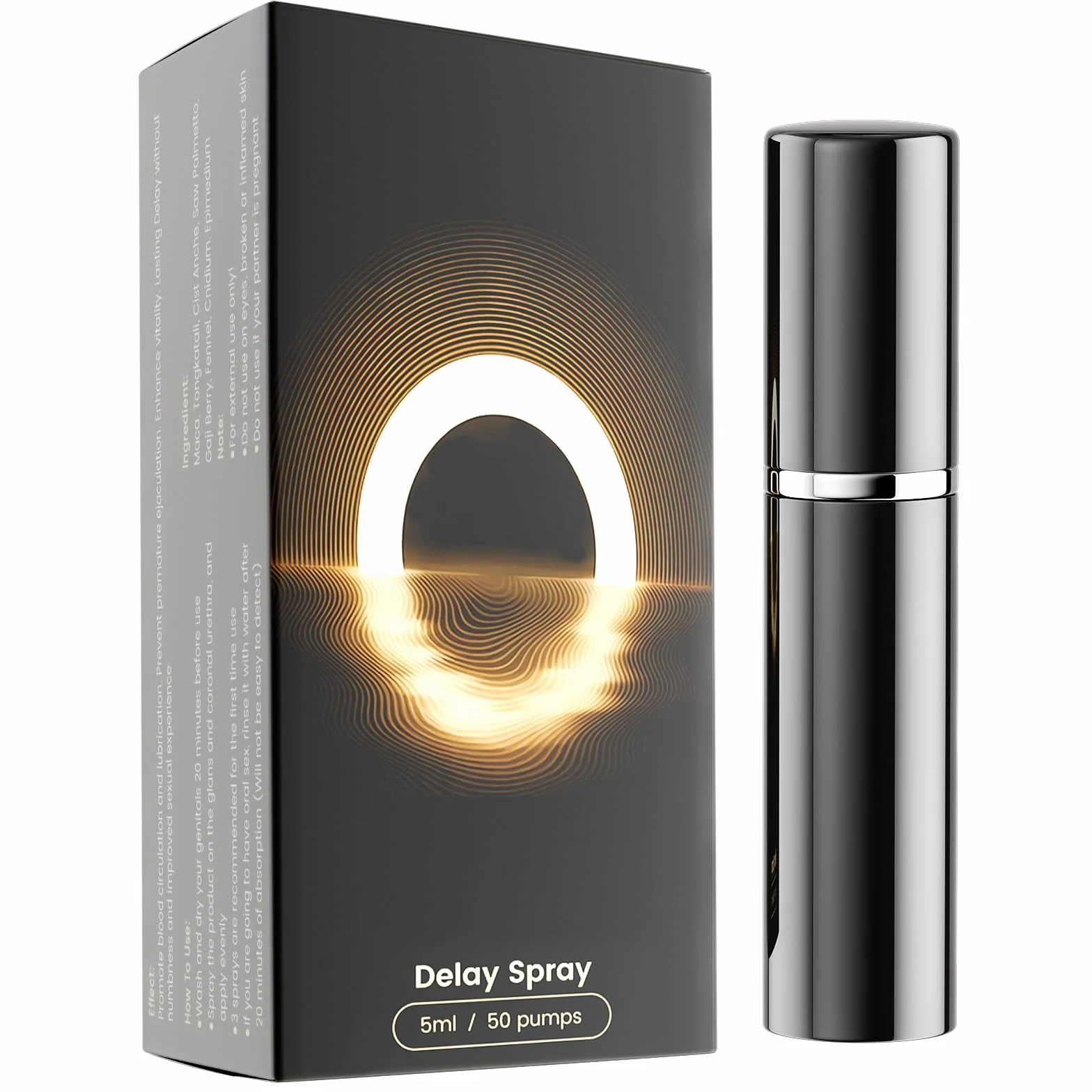 Spray Ritardante Uomo - Formula Discreta per Prestazioni Più Lunghe - Control