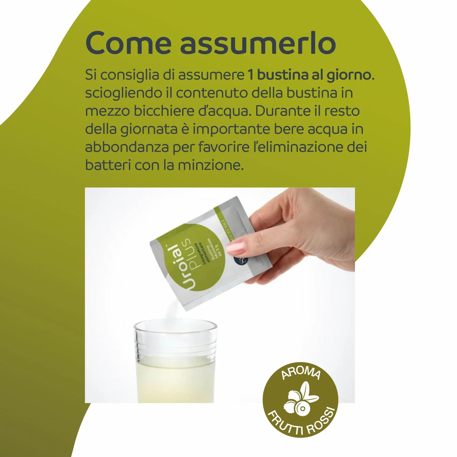 S&R Farmaceutici Uroial PLUS Integratore Alimentare per Infezioni Urinarie Cistite 14 Bustine