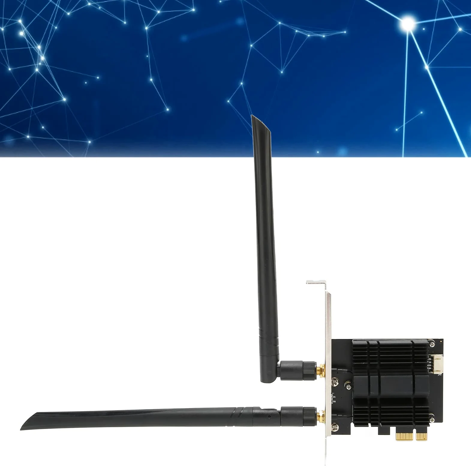 Scheda WiFi WiFi 6E AX210 PCIe Scheda WiFi AC1300Mbps 4.2 PCIE Scheda WiFi desktop dual band 2.4GHz 5.8GHz per PC desktop