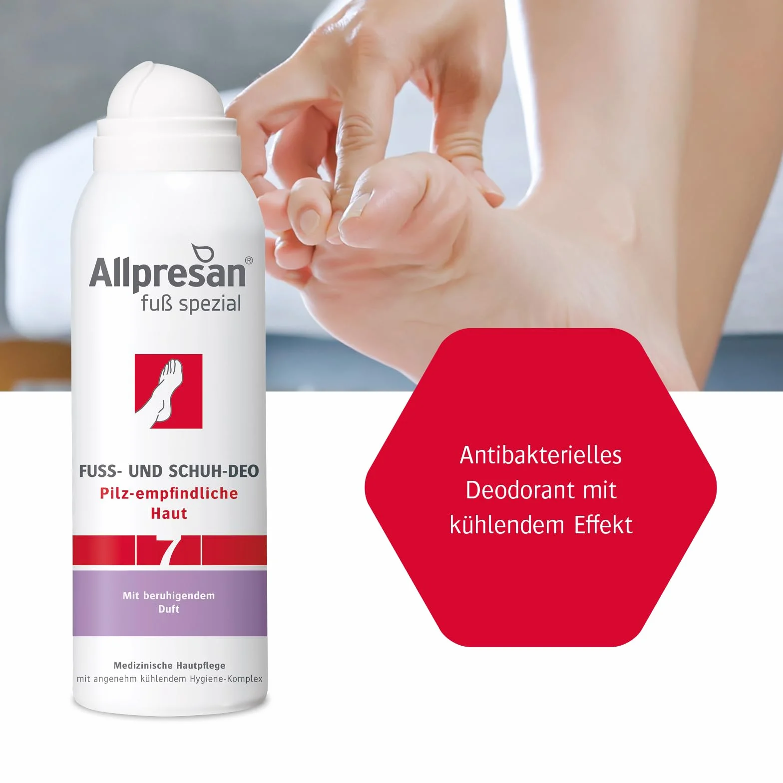 Allpresan piede speciale n. 7 deodorante per piedi e scarpe 125 ml