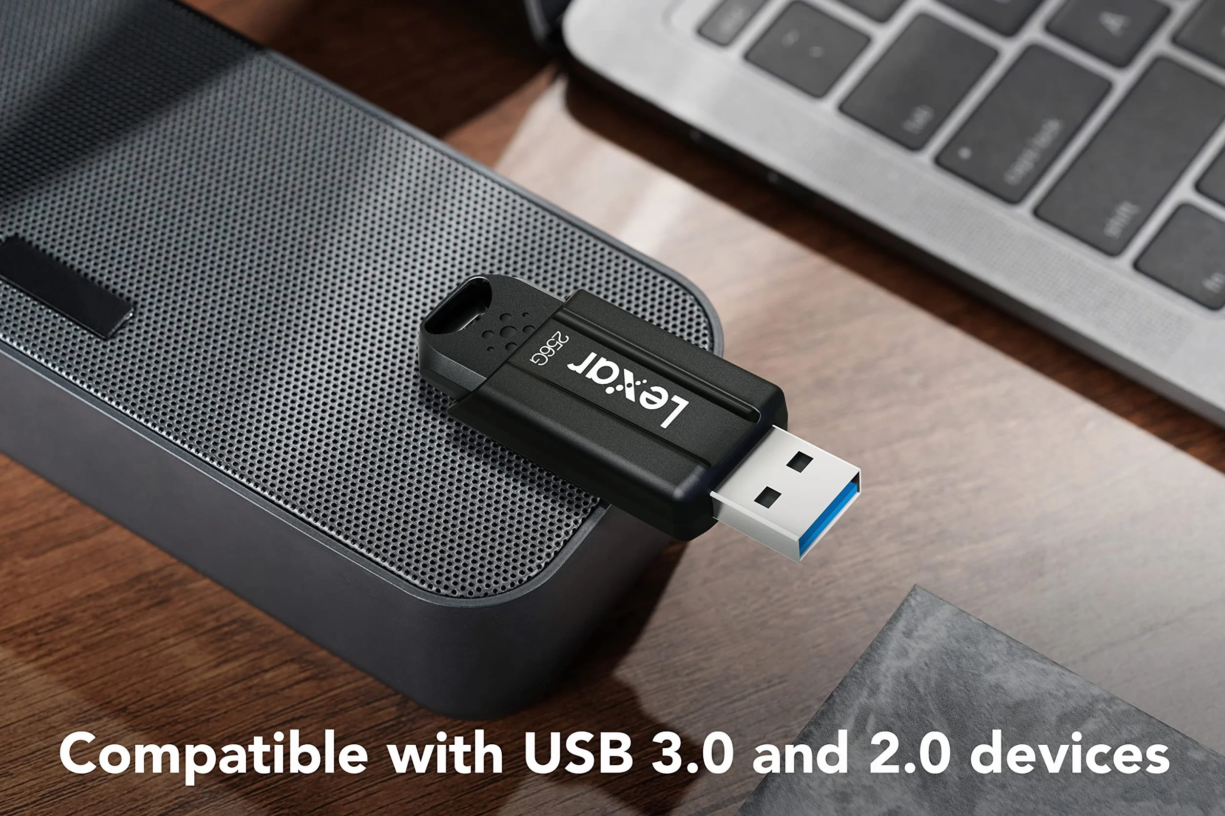 Lexar JumpDrive S80 Chiavetta USB 32 GB, Pen Drive USB 3.1, Fino a 130 MB/s in Lettura, Memoria USB Stick per computer, dati di archiviazione esterna, foto, video (LJDS080032G-BNBAG)